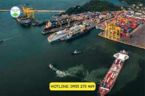 Cảng Liên Chiểu Đà Nẵng nhìn từ cung đường ven biển