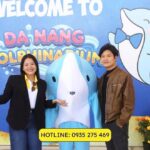 Check in tại show cá heo Đà Nẵng Dolphinarium