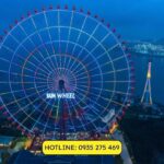 Vòng Quay Mặt Trời Sun Wheel Đà Nẵng rực rỡ ánh đèn ban đêm